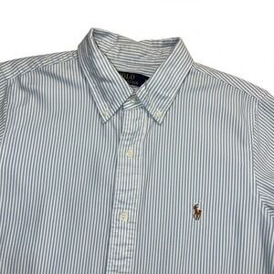 Polo Ralph Lauren Classic Fit Striped Button Down Shirt Men's Large